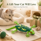 🦎 Realistic Gecko Cat Toy – The Interactive Hunting Toy Your Cat Will Love