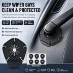 🚗 6PCS Wiper Arm Hole Protector – Silicone Dust Cover for Cars, SUVs & Trucks