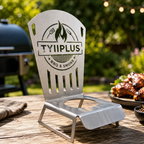 Beer Can Chicken Chair – Heavy Duty 304 Stainless Steel BBQ Roaster Stand for 16oz Beer Cans