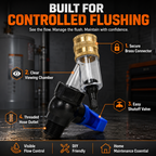 🚿 Water Heater Flush Tool – Remove Sediment Fast & Help Extend Tank Life Without a Plumber
