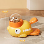 🦆 Duck Puzzle Feeder – IQ Treat Toy for Cats & Small Dogs,