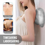 Silicone Shower Foot Scrubber Mat,Back & Feet Cleaning Pad,Shower Massage Soft Bristles Exfoliating Scrubber,Wall Mounted Slip Suction Cups for Use,Bathroom Bathing Accessories Outdoorfun