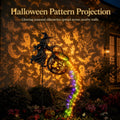 🎃 Flying Witch & Glowing Cauldron Garden Light – Magical Halloween Yard Display ✨